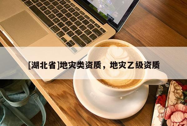 [湖北省]地災(zāi)類資質(zhì)，地災(zāi)乙級資質(zhì)