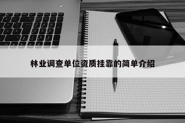林業(yè)調(diào)查單位資質(zhì)掛靠的簡單介紹
