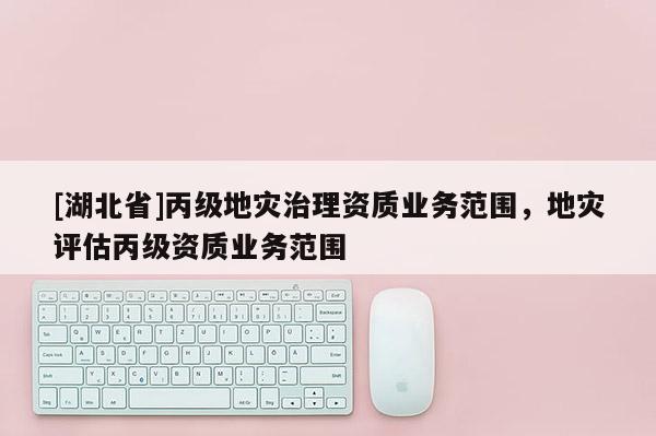 [湖北省]丙級地災(zāi)治理資質(zhì)業(yè)務(wù)范圍，地災(zāi)評估丙級資質(zhì)業(yè)務(wù)范圍