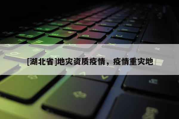 [湖北省]地災(zāi)資質(zhì)疫情，疫情重災(zāi)地