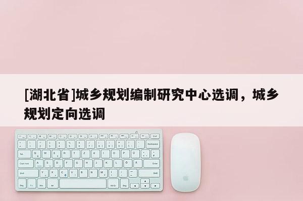 [湖北省]城鄉(xiāng)規(guī)劃編制研究中心選調(diào)，城鄉(xiāng)規(guī)劃定向選調(diào)