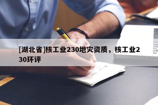 [湖北省]核工業(yè)230地災(zāi)資質(zhì)，核工業(yè)230環(huán)評(píng)