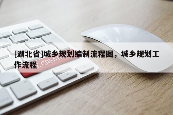 [湖北省]城鄉(xiāng)規(guī)劃編制流程圖，城鄉(xiāng)規(guī)劃工作流程