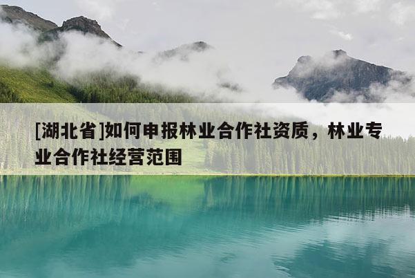 [湖北省]如何申報(bào)林業(yè)合作社資質(zhì)，林業(yè)專業(yè)合作社經(jīng)營范圍