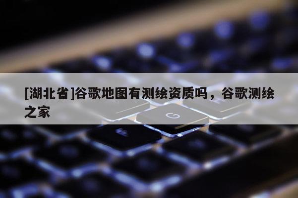 [湖北省]谷歌地圖有測繪資質(zhì)嗎，谷歌測繪之家