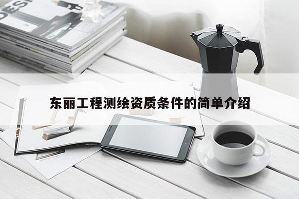 東麗工程測(cè)繪資質(zhì)條件的簡(jiǎn)單介紹