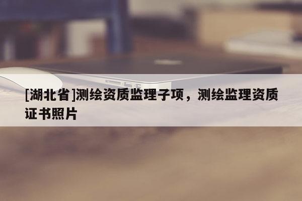 [湖北省]測繪資質(zhì)監(jiān)理子項，測繪監(jiān)理資質(zhì)證書照片