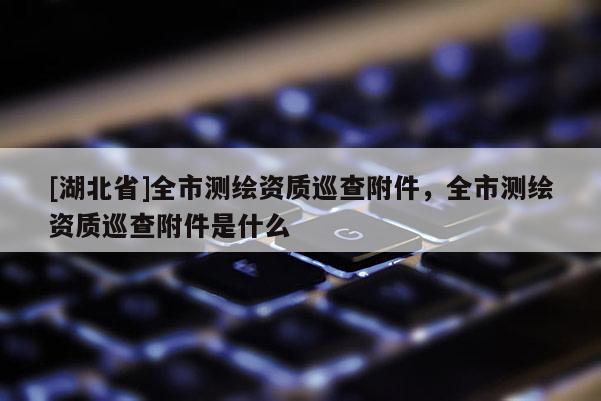 [湖北省]全市測(cè)繪資質(zhì)巡查附件，全市測(cè)繪資質(zhì)巡查附件是什么