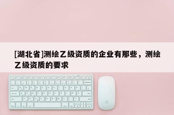 [湖北省]測(cè)繪乙級(jí)資質(zhì)的企業(yè)有那些，測(cè)繪乙級(jí)資質(zhì)的要求