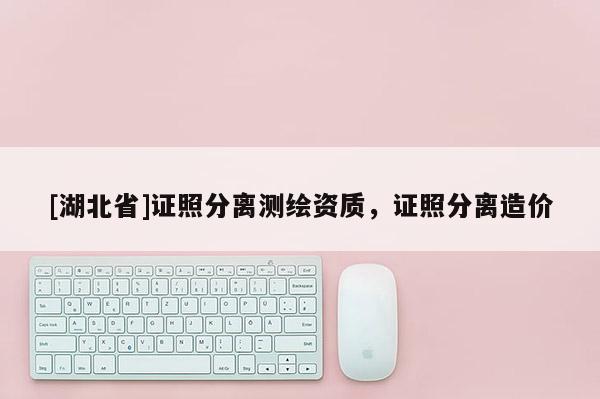 [湖北省]證照分離測(cè)繪資質(zhì)，證照分離造價(jià)