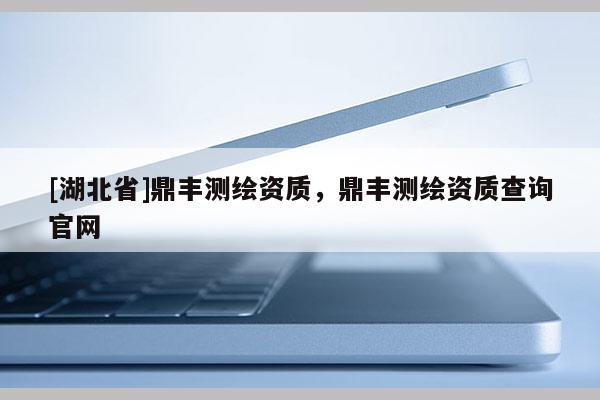 [湖北省]鼎豐測繪資質(zhì)，鼎豐測繪資質(zhì)查詢官網(wǎng)