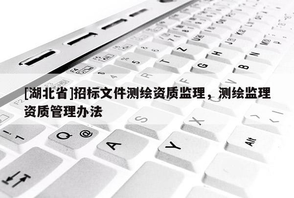 [湖北省]招標(biāo)文件測(cè)繪資質(zhì)監(jiān)理，測(cè)繪監(jiān)理資質(zhì)管理辦法