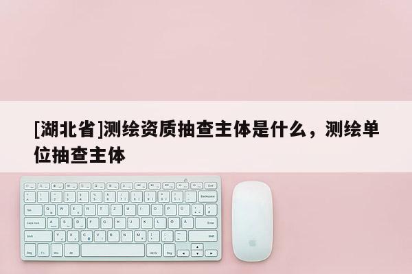 [湖北省]測繪資質(zhì)抽查主體是什么，測繪單位抽查主體