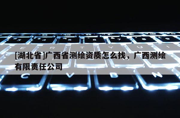 [湖北省]廣西省測(cè)繪資質(zhì)怎么找，廣西測(cè)繪有限責(zé)任公司