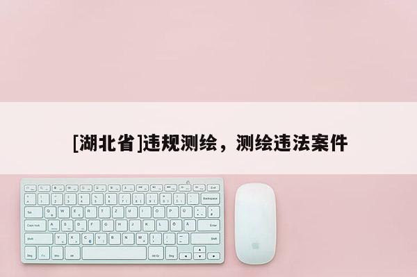 [湖北省]違規(guī)測(cè)繪，測(cè)繪違法案件